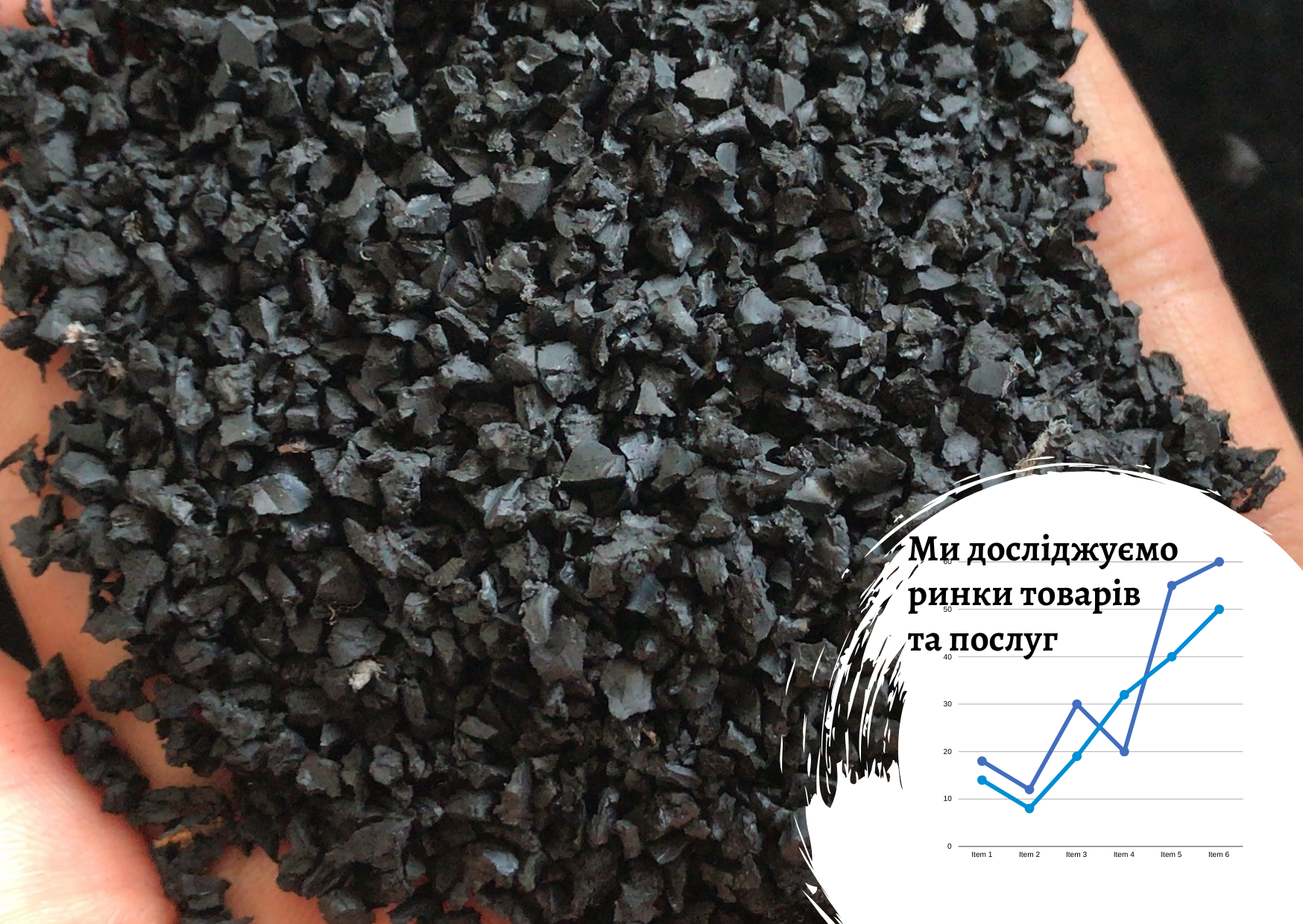 Ukrainian and the EU crumb rubber and synthetic coating markets: 38% of production costs are raw materials